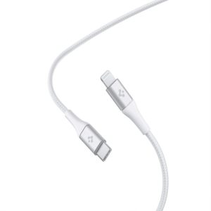 Cable Spigen USB-C a Lightning - Blanco