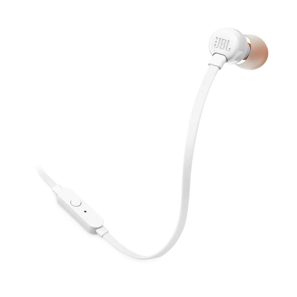 Auriculares JBL T110 Pure Bass - Blanco