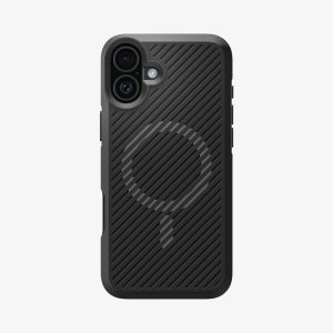 Funda Spigen Core Armor Mag Fit iPhone 16 - Negro Mate