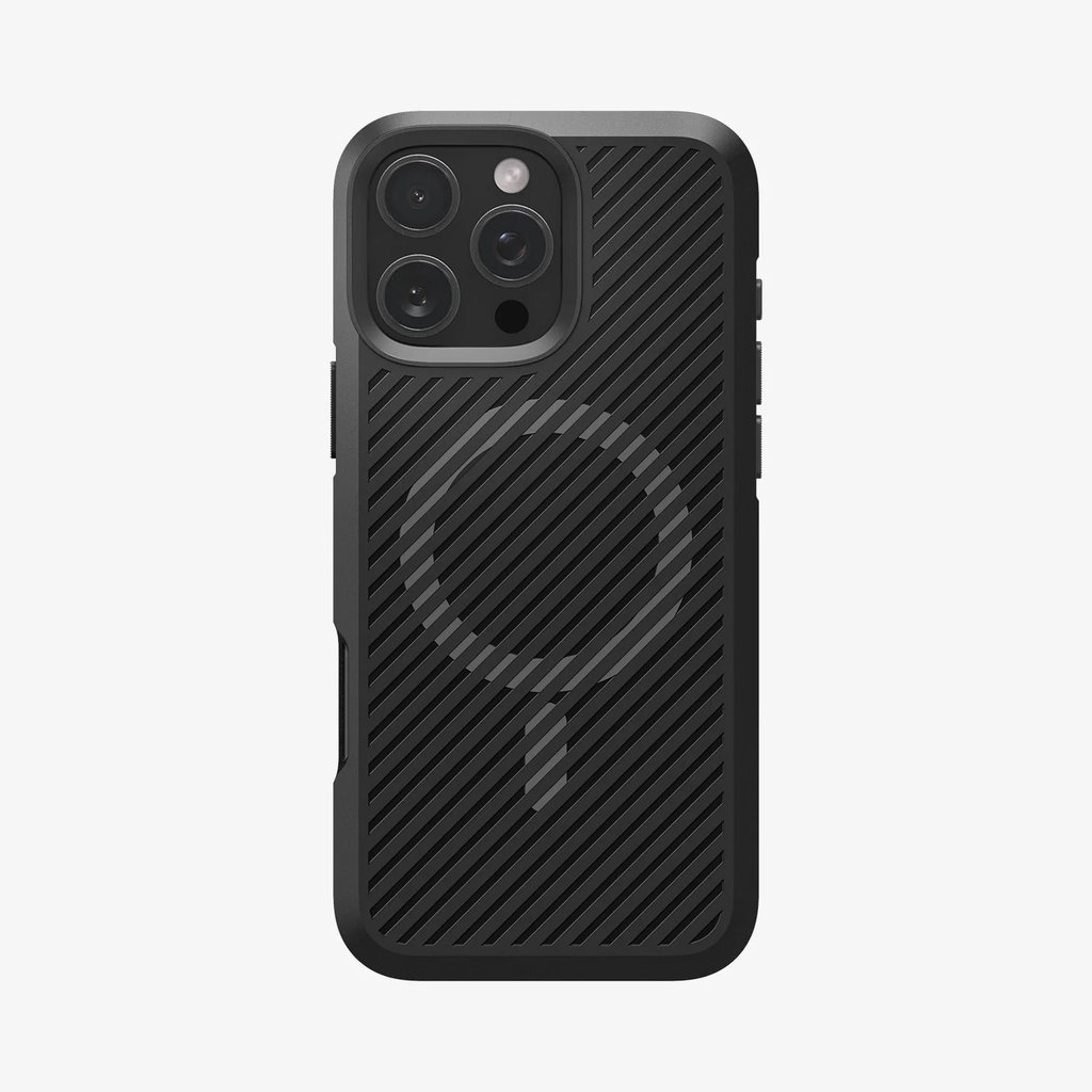 Funda Spigen Core Armor Mag Fit iPhone 16 Pro - Negro Mate