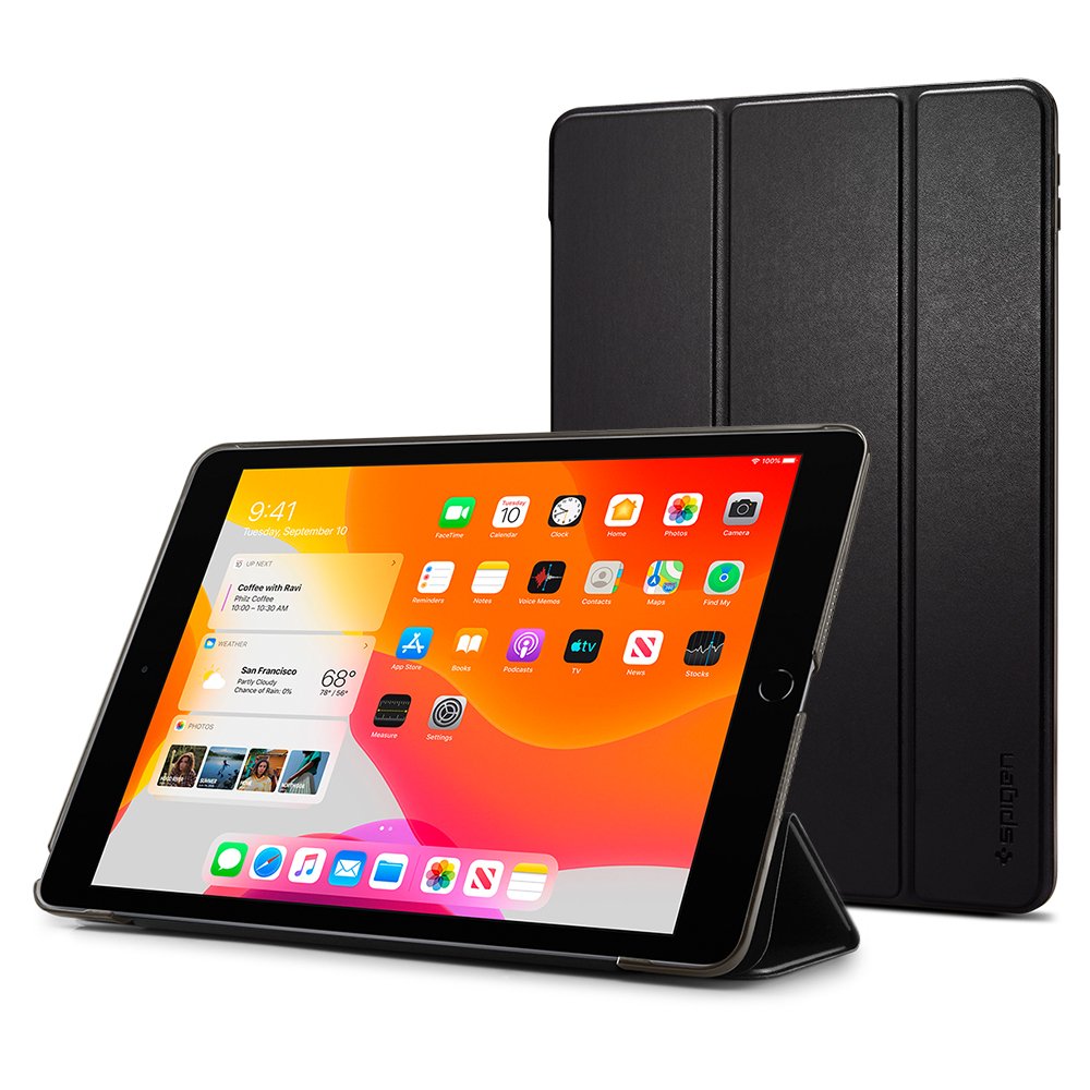 Funda Spigen Smart Fold iPad 7/8 Gen 10.2 - Negro