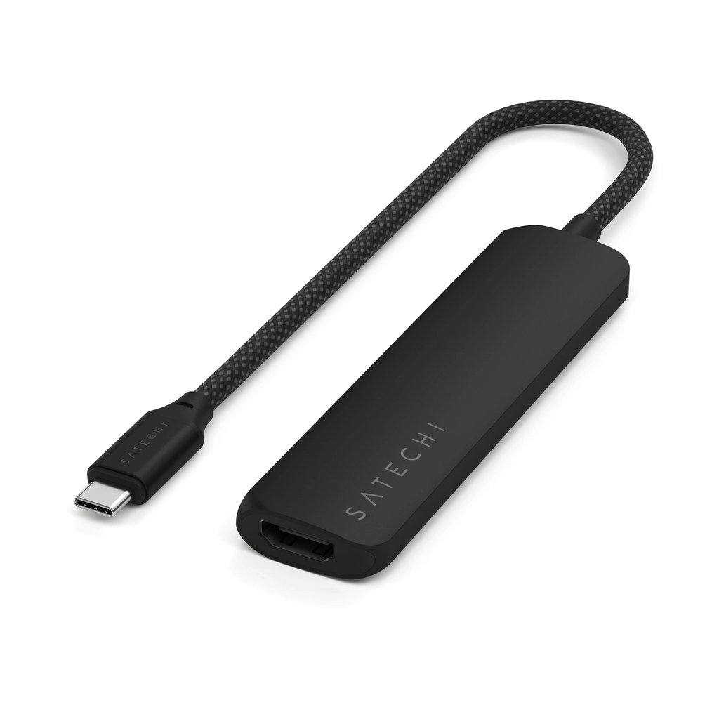 Hub Satechi USB-C 4 puertos - Negro