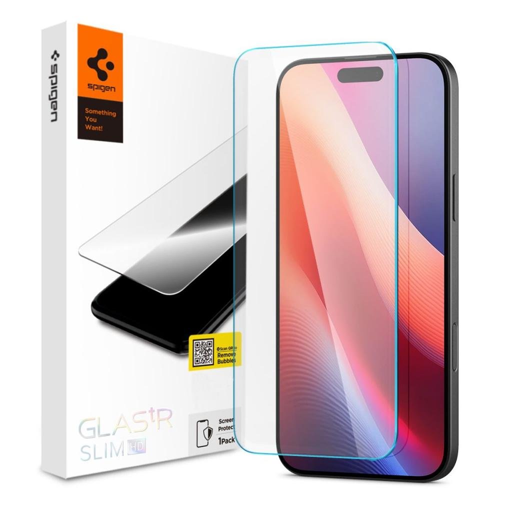 Vidrio templado Spigen Glas.tR Slim HD iPhone 17 Pro Max / 16 Pro Max