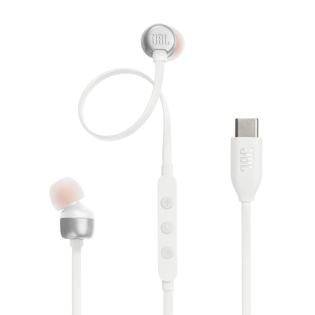Auriculares JBL T310 USB-C - Blanco