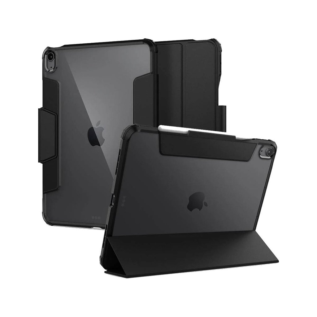 Funda Spigen Crystal Hybrid Pro iPad Air 11 - Negro
