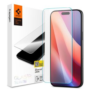 Vidrio Templado Spigen Glas.tR Slim HD -iPhone 17 Pro/17/16 Pro