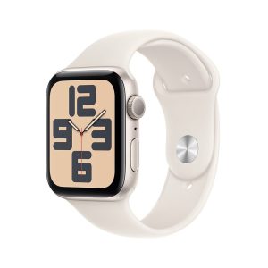 Apple Watch SE GPS 44mm-Blanco Estelar/Correa Deportiva M/L