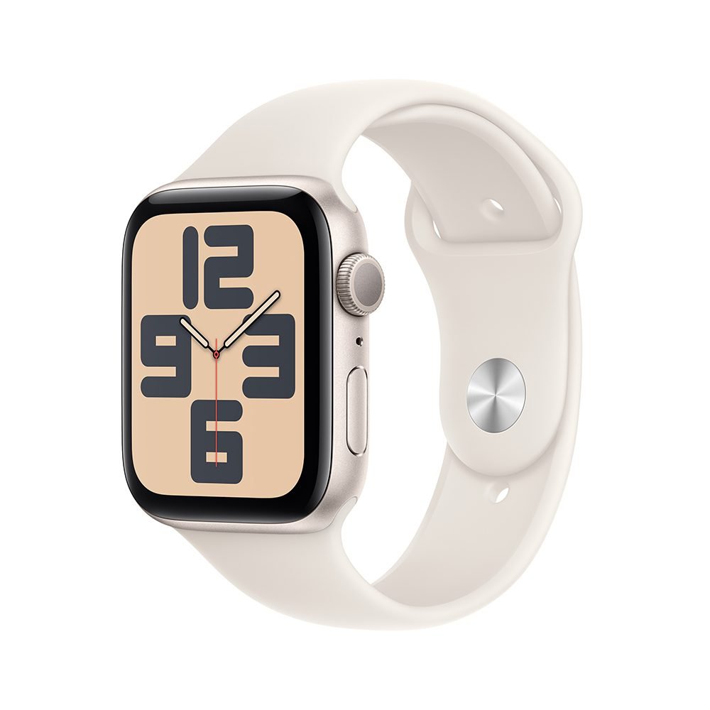 Apple Watch SE GPS 44mm-Blanco Estelar/Correa Deportiva M/L