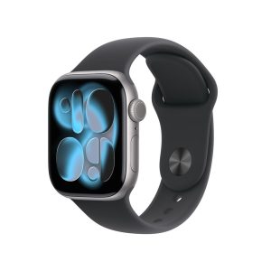 Apple Watch Series 11 GPS 42mm Gris Espacial / Correa Negra - S/M