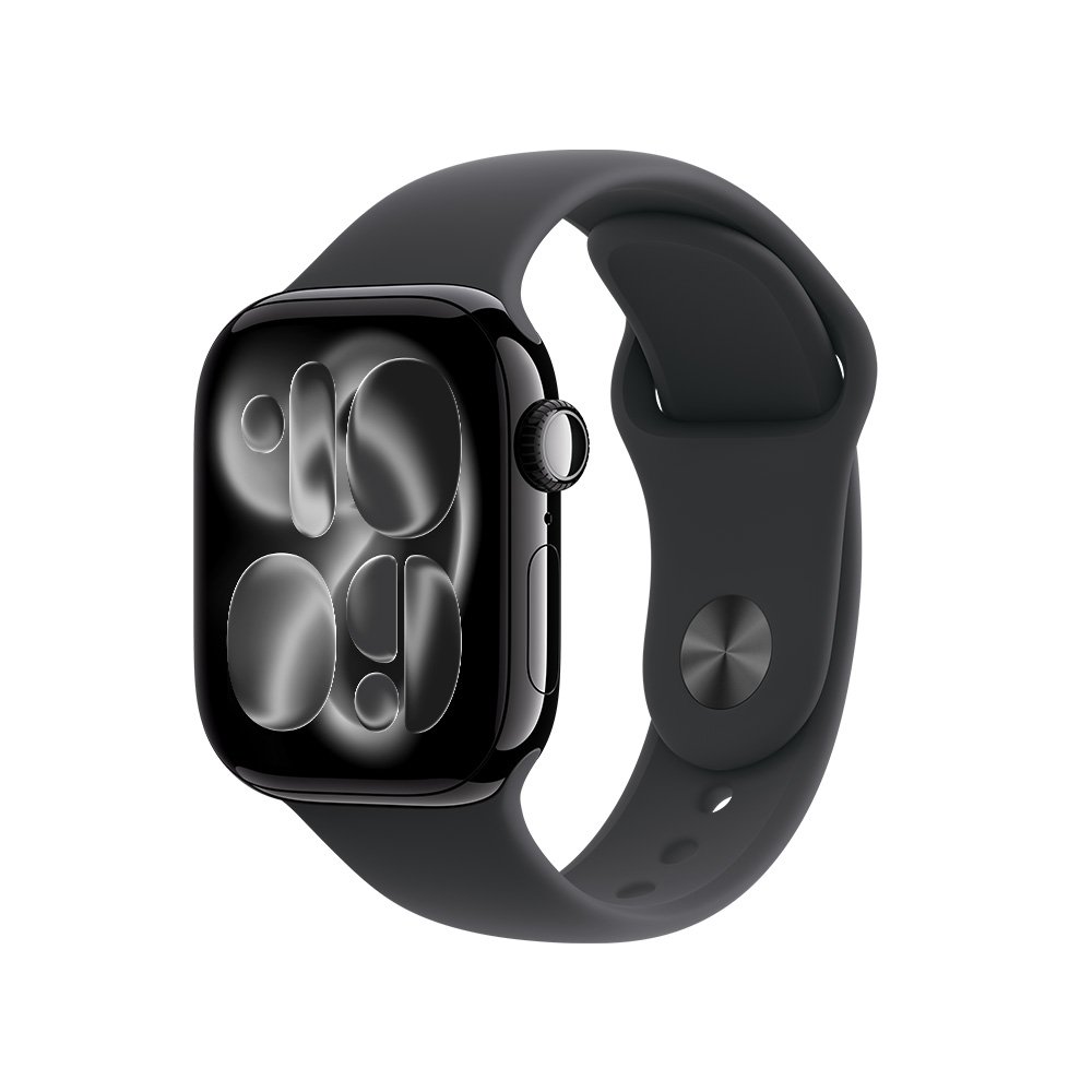 Apple Watch Series 11 GPS 42mm Negro azabache/Correa Negra-S/M