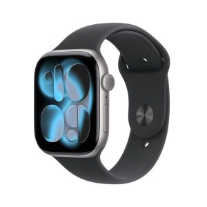 Apple Watch Series 11 GPS 46mm Gris Espacial / Correa Negra - M/L
