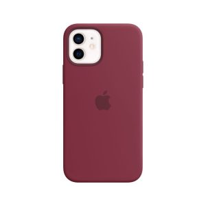 Funda Apple iPhone 12 / 12 Pro Silicona - Ciruela