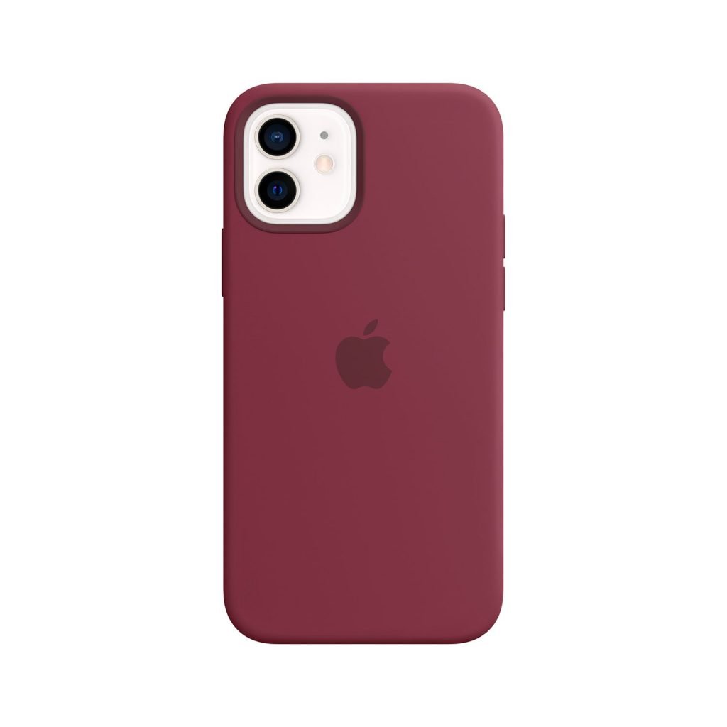 Funda Apple iPhone 12 / 12 Pro Silicona - Ciruela