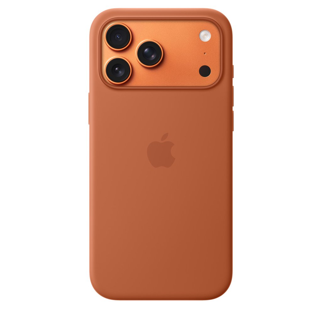 Funda Apple iPhone 17 Pro Max Silicona con MagSafe – Terracota