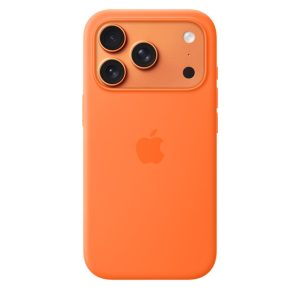 Funda Apple iPhone 17 Pro Silicona con MagSafe – Naranja