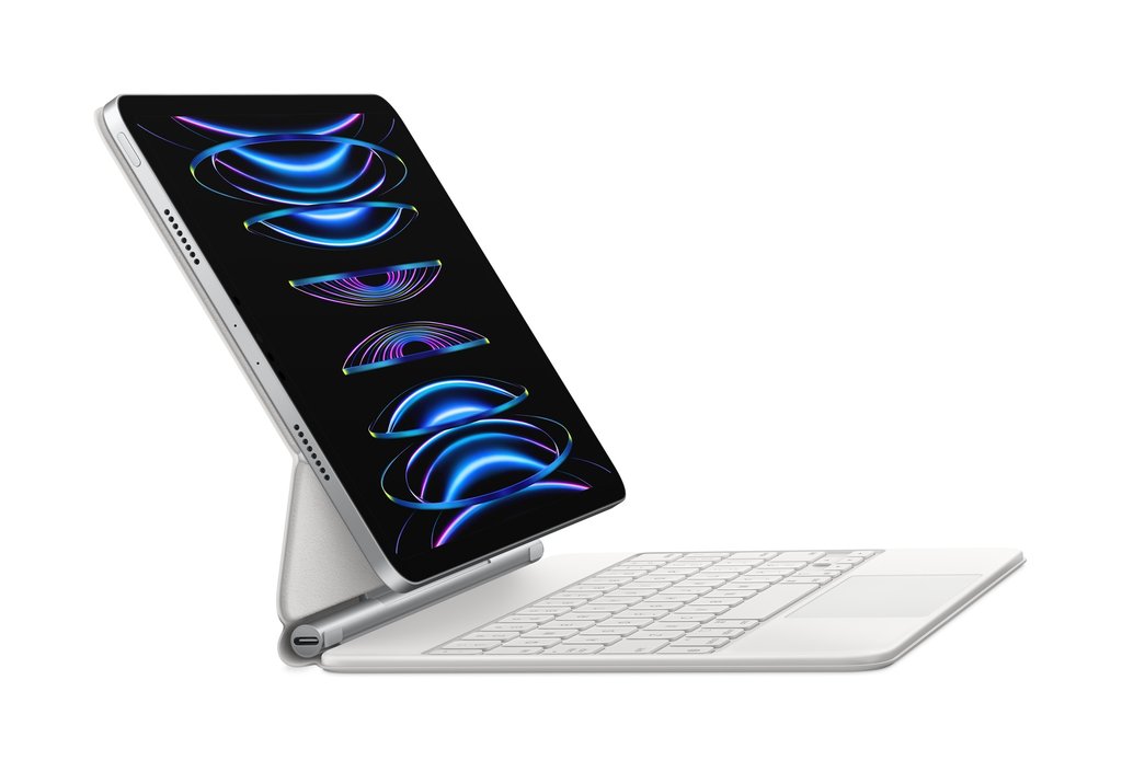 Magic Keyboard iPad Air 11 M3 Español Latino America - Blanco