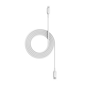 Cable mophie essential USB C a Lightning 2M - Blanco