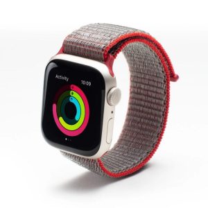 Correa deportiva Gear4 Apple Watch 42/44/45 mm - Rojo