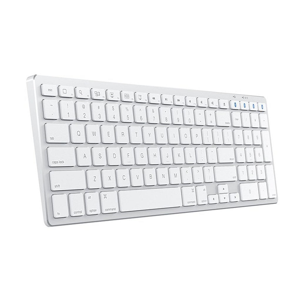 SATECHI ALUMINUM SLIM WIRELESS KEYBOARD (Silver)