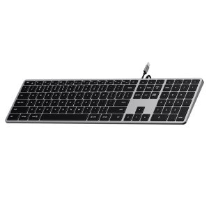 Satechi - Slim Backlit Keyboards for Mac (Wired Keyboard)
