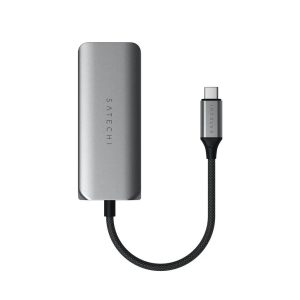 Satechi 4 in 1 USB-C Hu with 2.5 Gigabit Ethernet - Space Gray