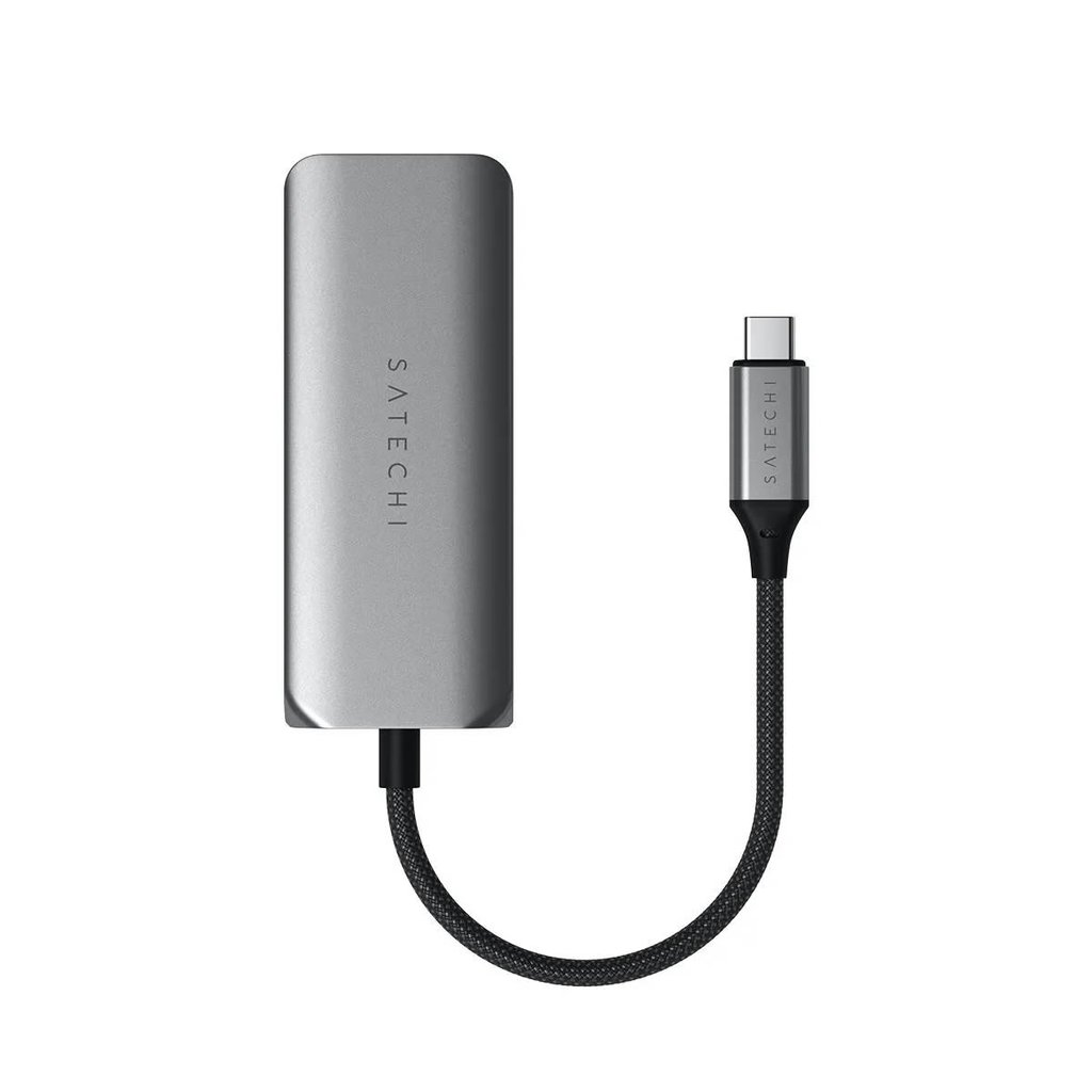 Satechi 4 in 1 USB-C Hu with 2.5 Gigabit Ethernet - Space Gray