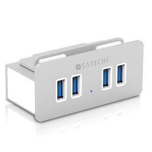 Satechi 4-Port Aluminum Clamp Hub