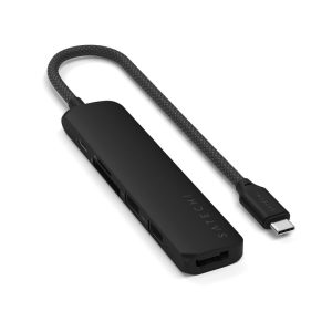 Satechi 6-in-1 USB-C Slim Multiport Adapter (Black)