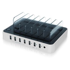 Satechi 7 Port USB Charging Station Dock White