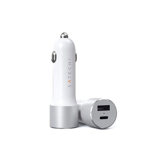 Satechi 72W Type-C PD Car Charger Silver