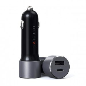Satechi 72W Type-C PD Car Charger Space Grey