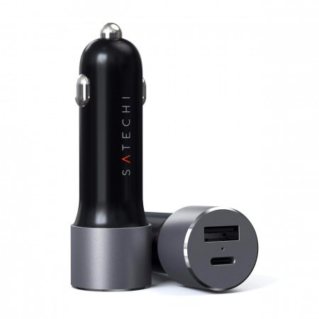 Satechi 72W Type-C PD Car Charger Space Grey