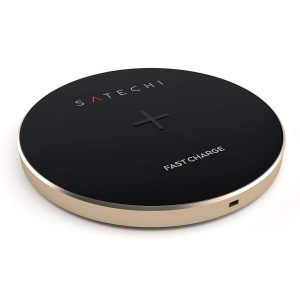 Satechi Aluminum Fast Wireless Charger (gold) (DESCONTINUADO)