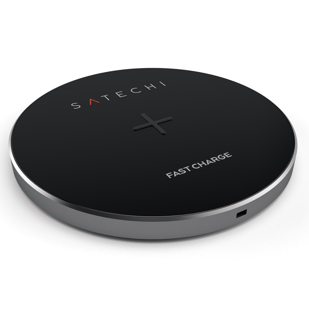 Satechi Aluminum Fast Wireless Charger (space gray)