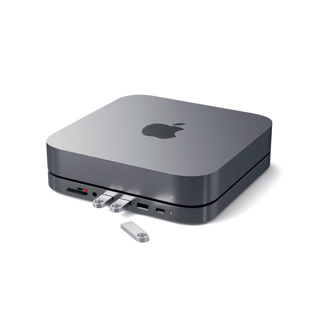 Satechi Aluminum Stand Hub for Mac Mini