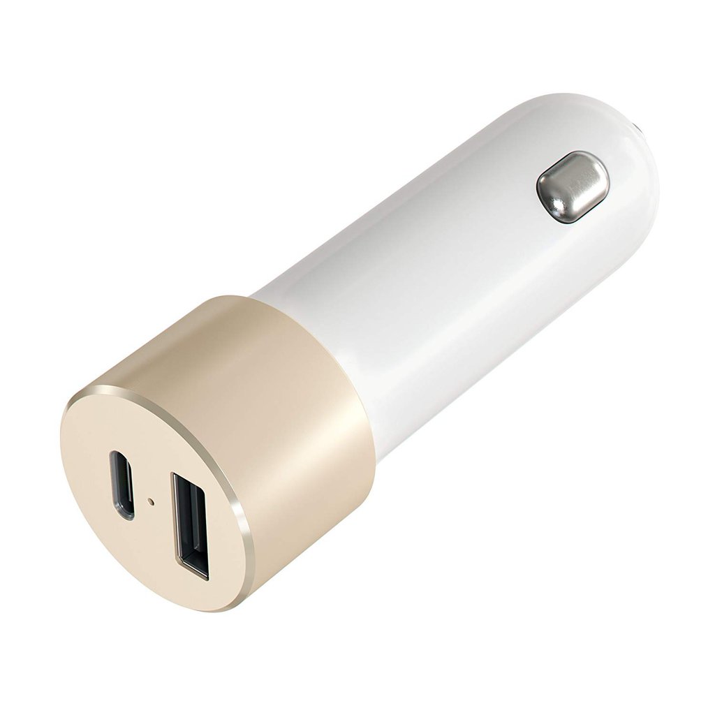 Satechi Aluminum TYPE-C USB Car Charger (gold)