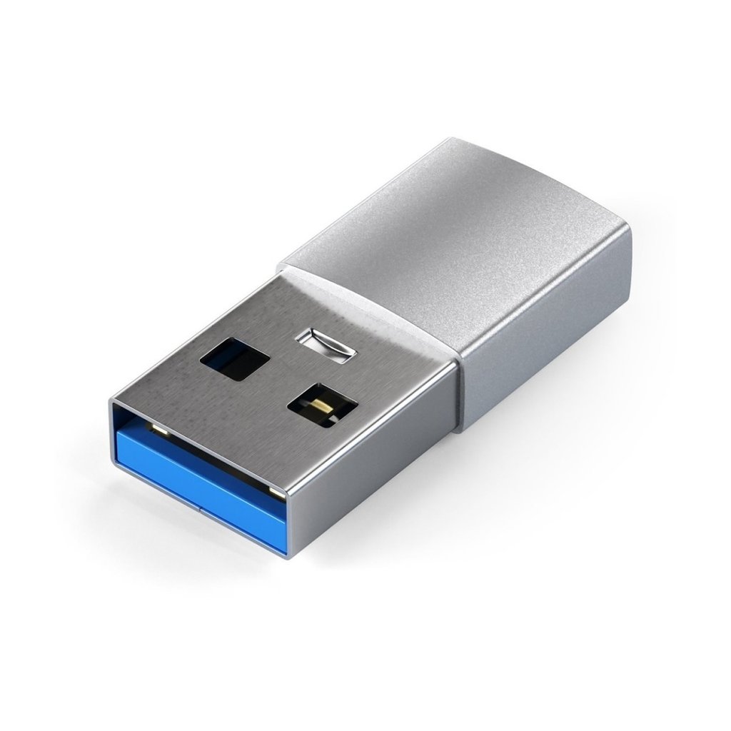 Satechi Aluminum Type-A to Type-C Adapter Silver