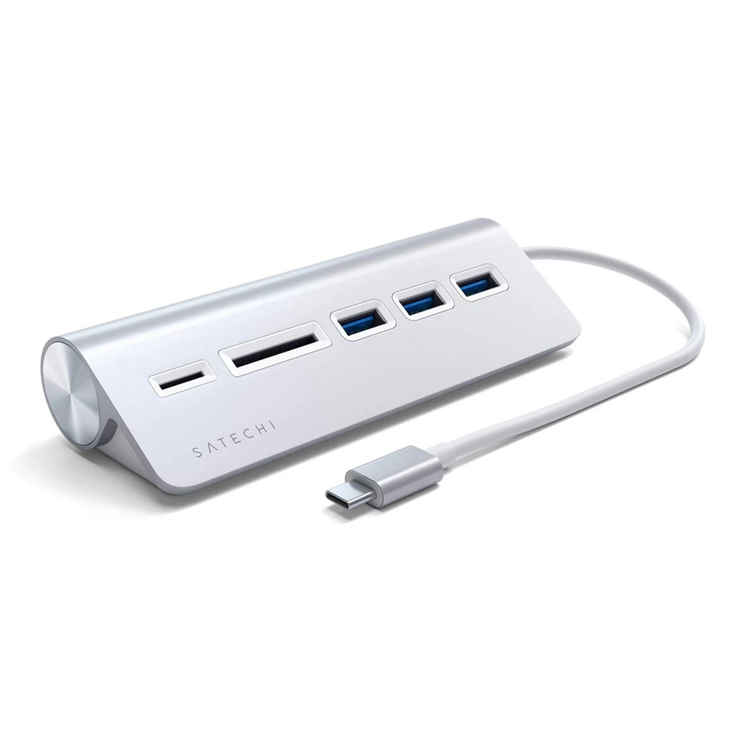Satechi Aluminum USB 3.0 Hub & Card Reader