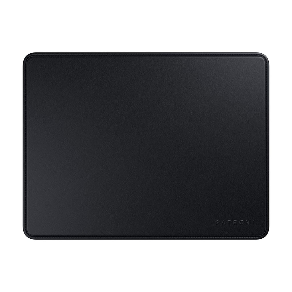 Satechi Eco-Leather Mouse Pad with Non-slip Rubber Base (black)