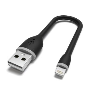 Satechi Flexible Lightning Cable (10'') (Black)