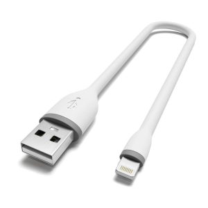 Satechi Flexible Lightning Cable (10'') (White)