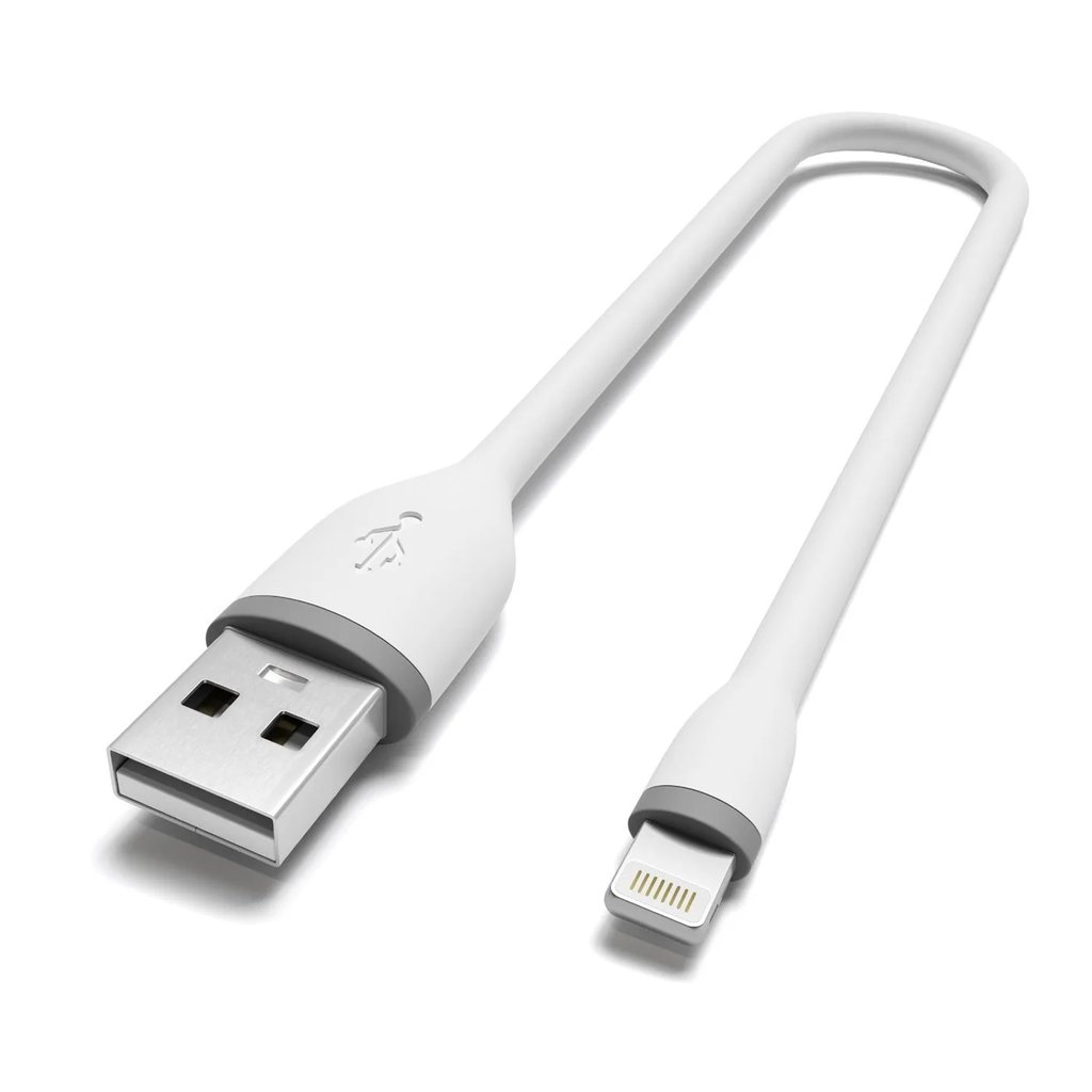 Satechi Flexible Lightning Cable (10'') (White)