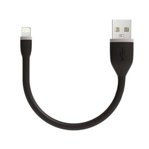 Satechi Flexible Lightning Cable (6'') (Black)