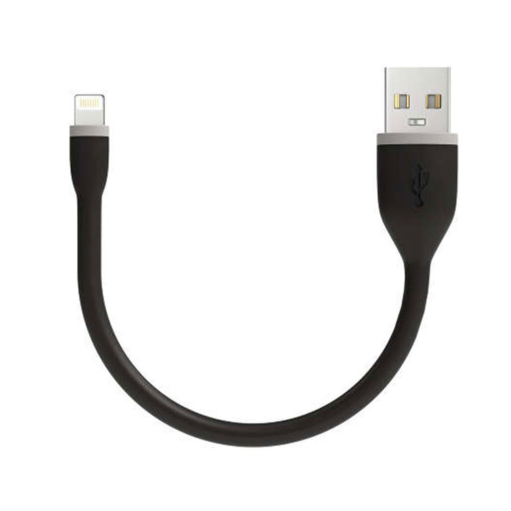 Satechi Flexible Lightning Cable (6'') (Black)
