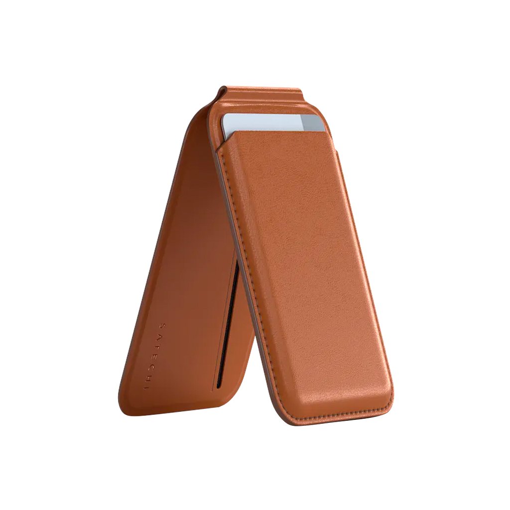 Satechi Magnetic Wallet Stand Brown