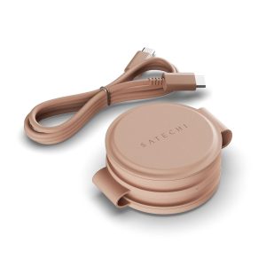 Satechi OntheGo 3-in-1 Wireless Charger (Desert Rose)