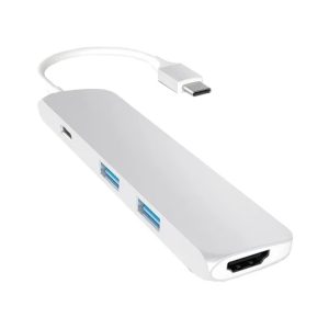 Satechi SLIM TYPE-C MultiPort Adapter (silver)