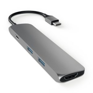 Satechi SLIM TYPE-C MultiPort Adapter (space gray)