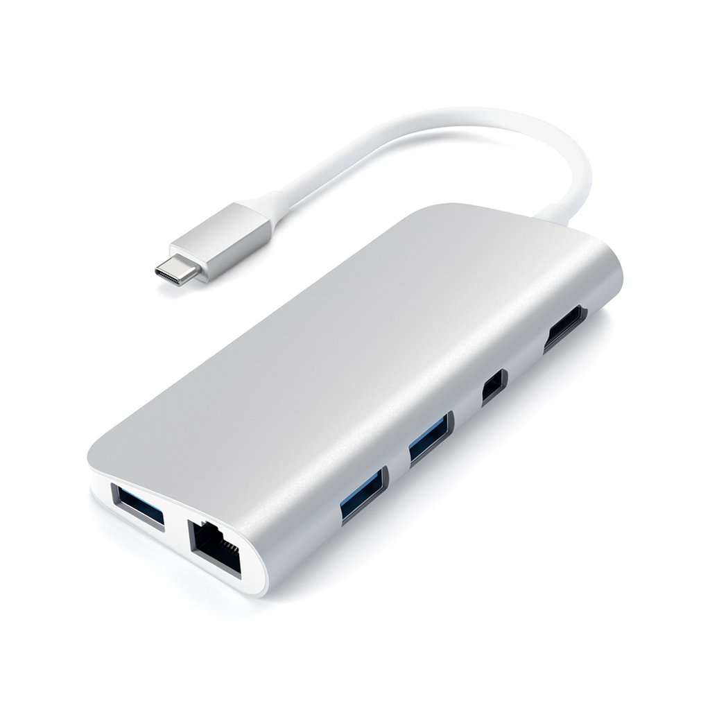 Satechi TYPE-C Multimedia Adapter silver