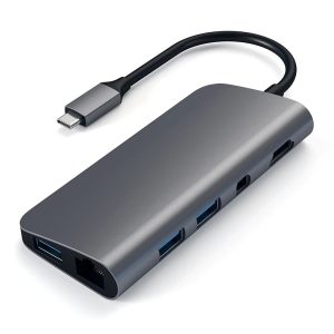 Satechi TYPE-C Multimedia Adapter space gray
